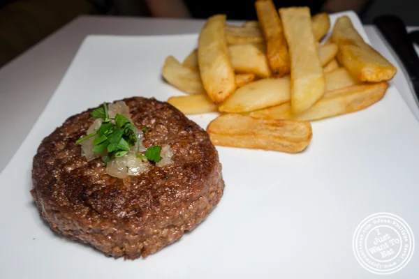 Steak frites at Delice & Sarrasin in the West Village