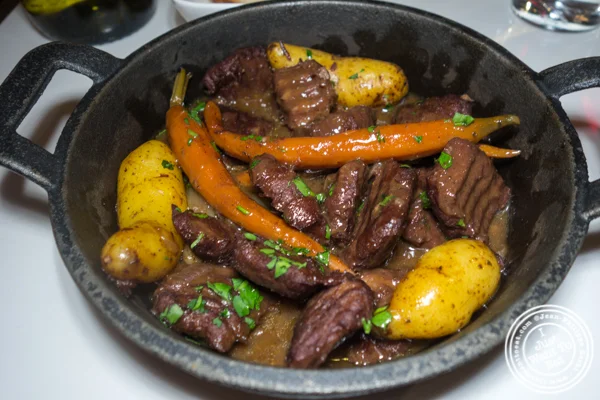 Boeuf bourguignon at Delice & Sarrasin in the West Village