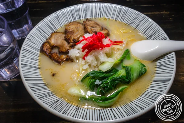Chasyu ramen at Tamashii Ramen in LIC