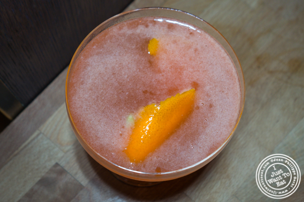 Paper planes cocktail at Irvington in NYC, NY