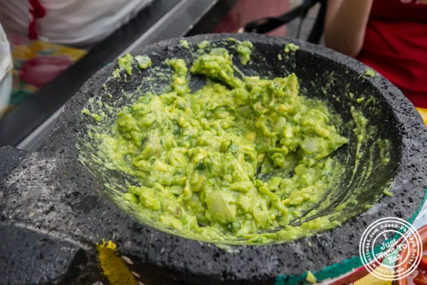 Guacamole at Charritos in Hoboken, NJ
