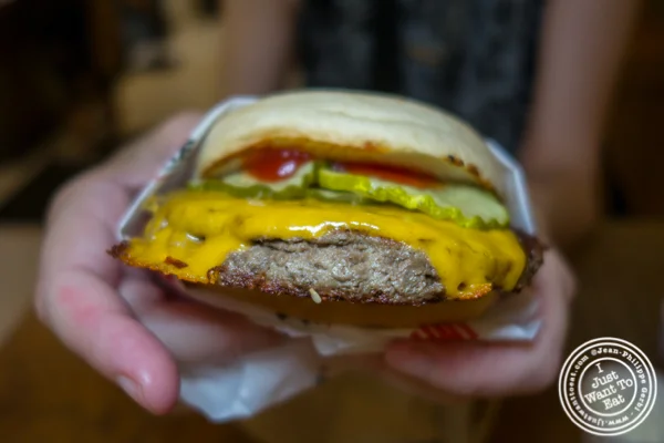 The Impossible Burger at Creamline in Chelsea Market
