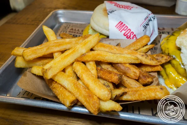 French fries at Creamline in Chelsea Market