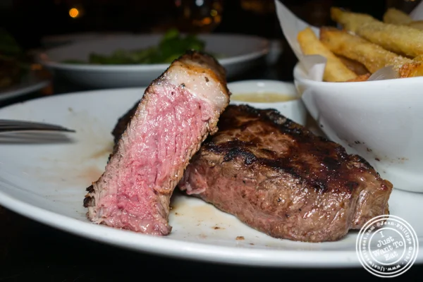 Steak frites at Marseille in Hell's Kitchen