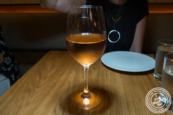 Frisach “L’Abrunet” Rosa 2017 rosé wine at Boqueria in Times Square