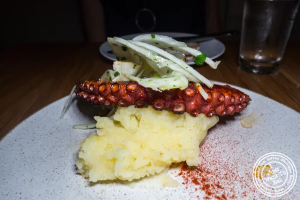 Pulpo a la plancha at Boqueria in Times Square