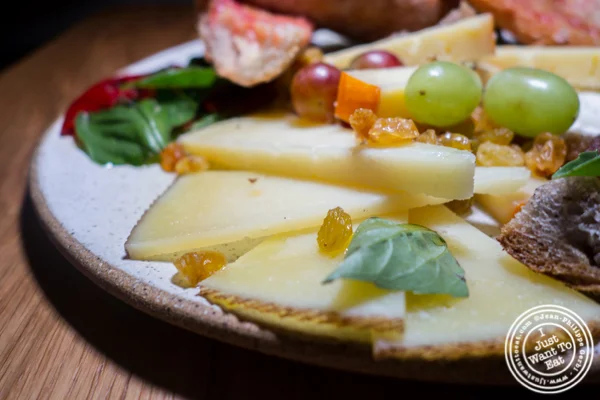 Manchego cheese at Boqueria in Times Square