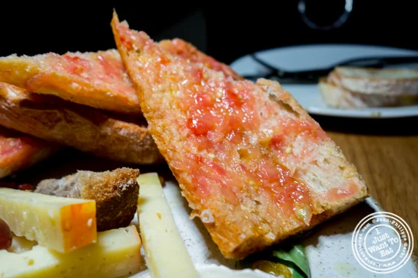 Pan con tomate at Boqueria in Times Square