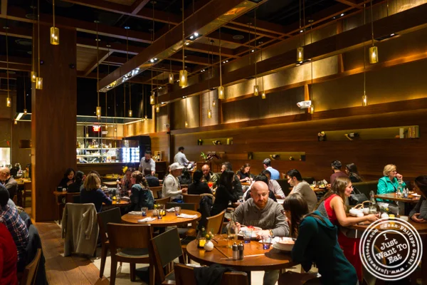 Dining room at L'Adresse near Bryant Park