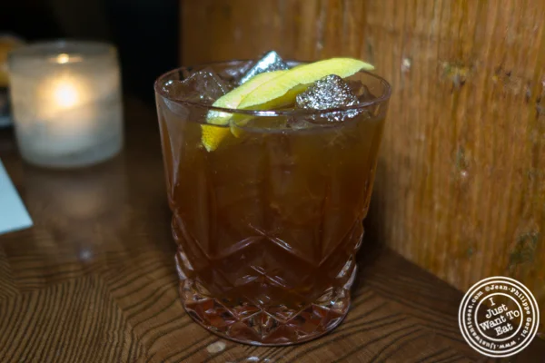Cocktail at Batard in TriBeCa