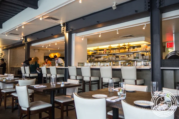 Dining room at Dirt Candy in NYC, NY