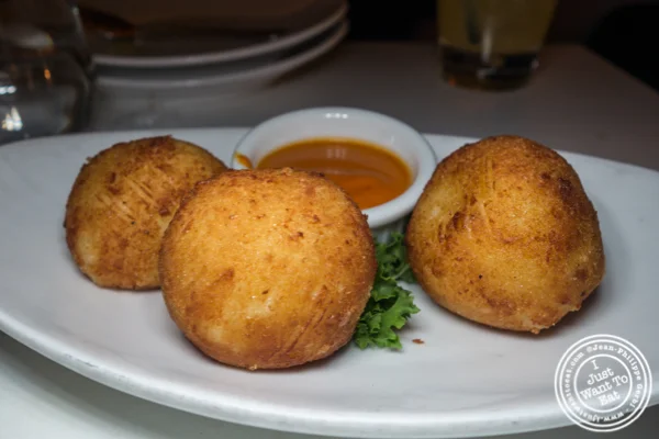 Arancini at Levante in LIC