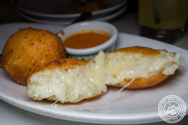 Arancini at Levante in LIC