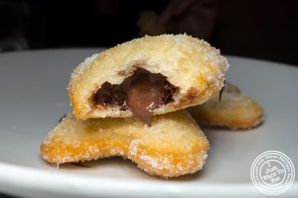 Nutella donuts at Levante in LIC