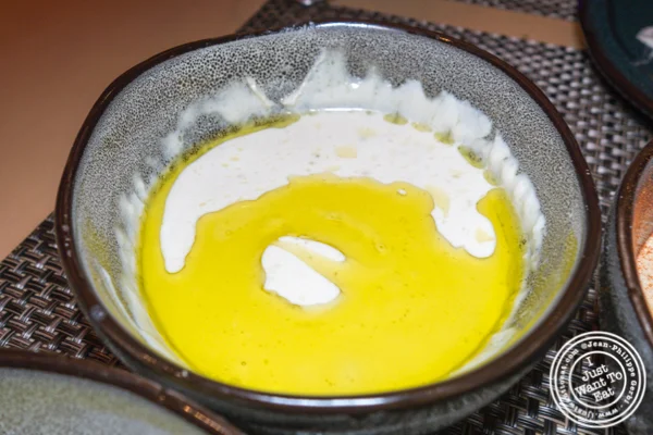 Tahini at Green Fig in the Yotl Hotel