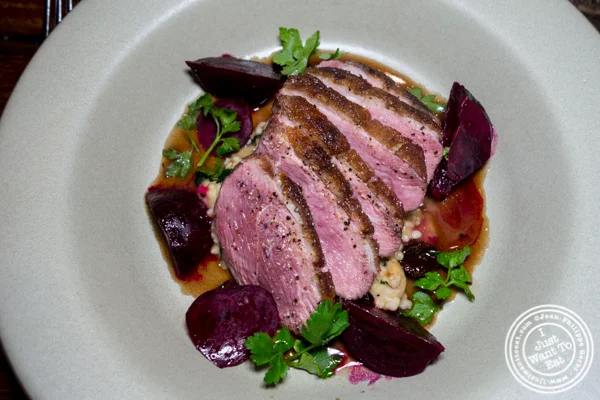 Duck breast at République in Los Angeles