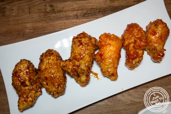 Fried chicken at Korean Crispy Chicken in Hell's Kitchen