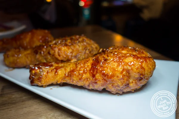 Fried chicken at Korean Crispy Chicken in Hell's Kitchen