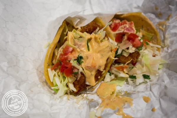 Baja taco at The Taco Stand in Los Angeles