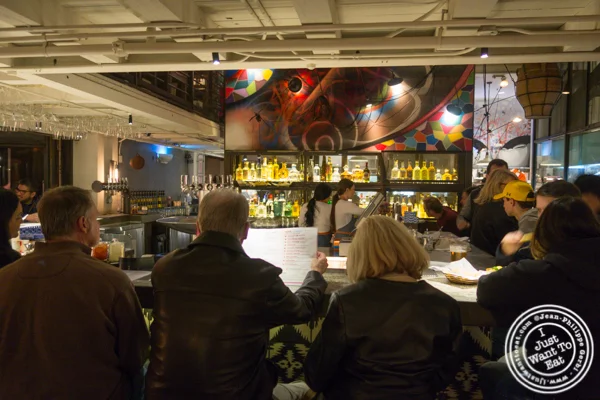 Bar area at Puesto at The Headquarters
