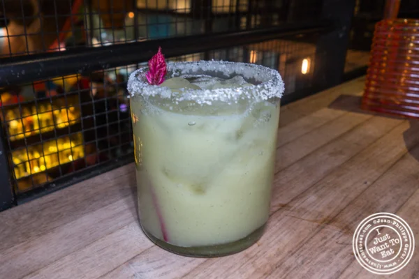 Avocado margarita at Puesto at The Headquarters