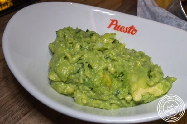 Guacamole at Puesto at The Headquarters in San Diego
