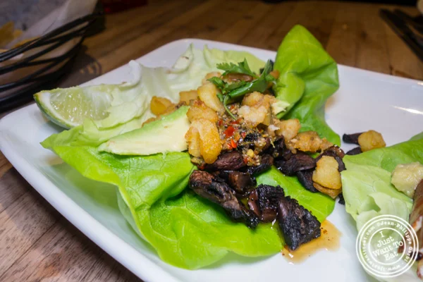 Grilled portobello taco at Puesto at The Headquarters in San Diego