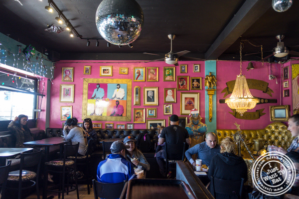 Dining room at Lucha Libre in San Diego