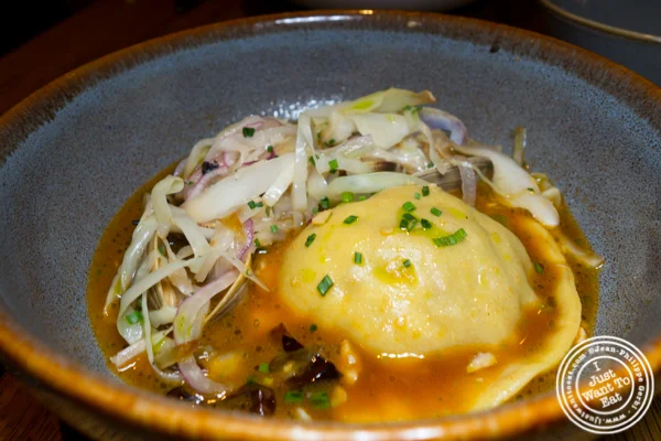 Lamb ravioli at Juniper & Ivy in San Diego