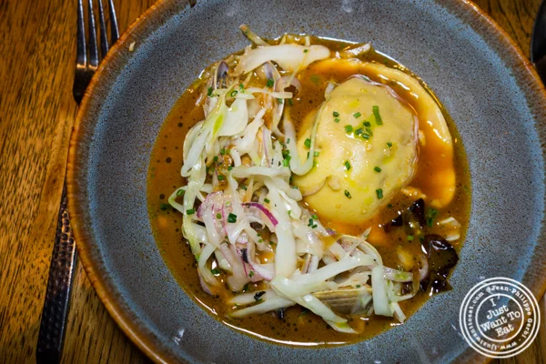Lamb ravioli at Juniper & Ivy in San Diego