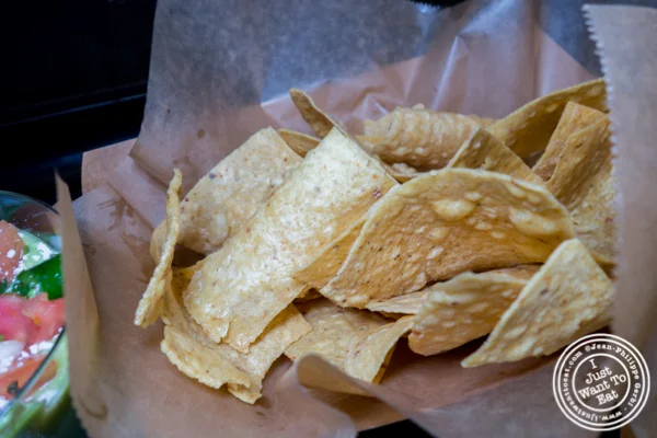 Tortilla chips at Salud! By San Diego Taco Company in San Diego