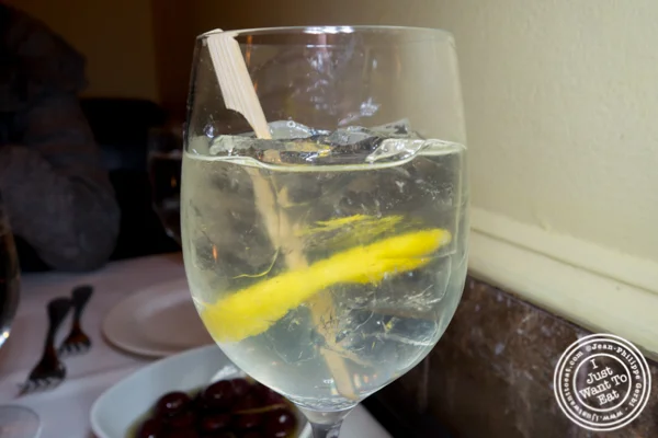 Spritz at Esca in Hell's Kitchen