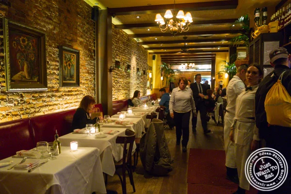 Dining room at Saju Bistro in Times Square