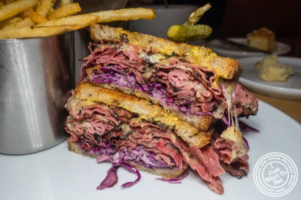 New York Pastrami sandwich at Empire Diner in Chelsea