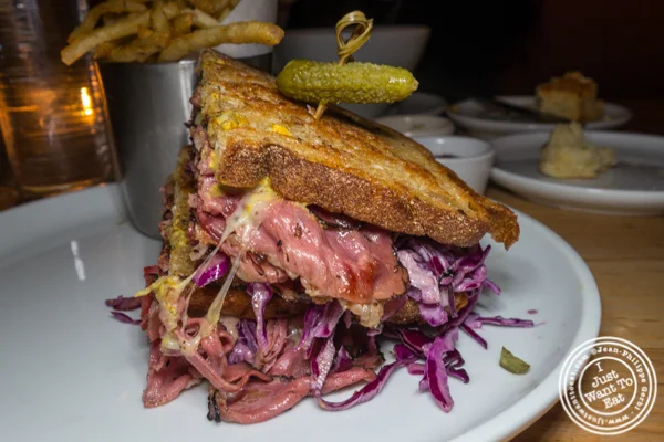 New York Pastrami sandwich at Empire Diner in Chelsea