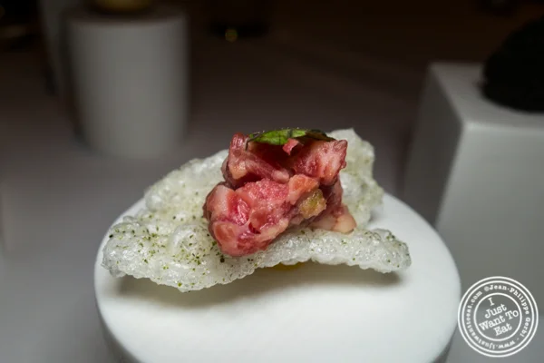 Tartare at Jungsik in TriBeCa
