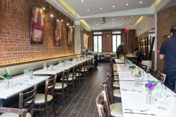 Dining room at Blend in Long Island City