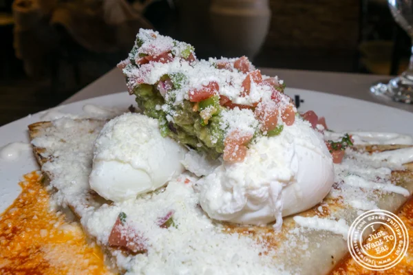 Huevos rancheros at Blend in Long Island City