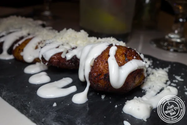 Maduros con queso at Blend in Long Island City