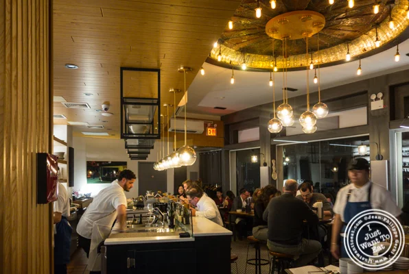 Dining room at Jeju Noodle Bar in Greenwich Village