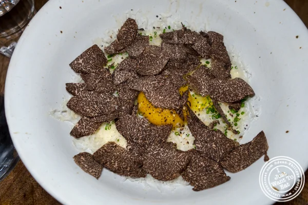 Truffle bibim myun at Jeju Noodle Bar in Greenwich Village
