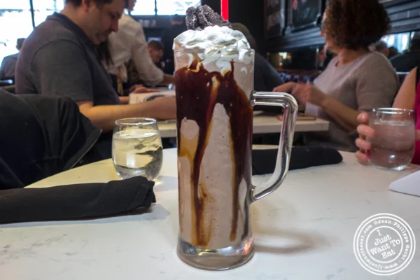 Milkshake at Sugar Factory in the Meat Packing District