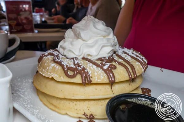 Nutella pancake at Sugar Factory in the Meat Packing District