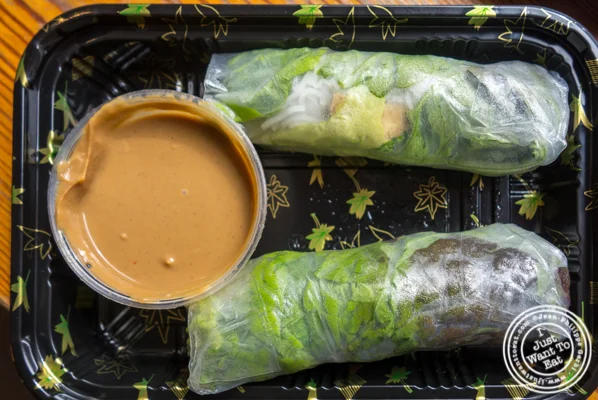 Tofu rolls at Hanco’s in Brooklyn, NY