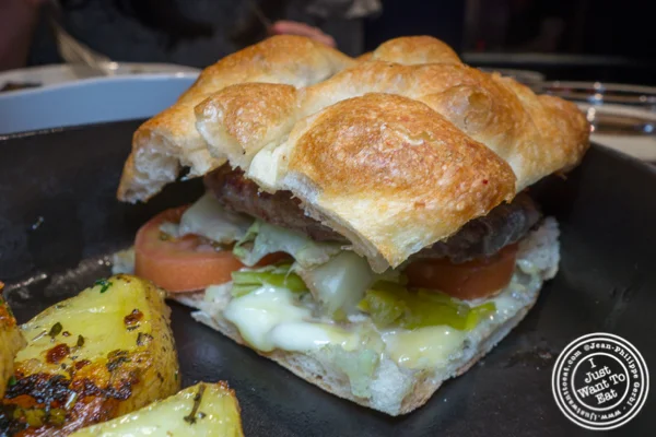 Burger at Cocotte in Soho