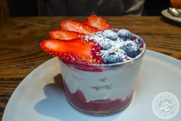 Creme montee at Cocotte in Soho