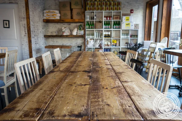 Dining room at Dozzino in Hoboken, NJ