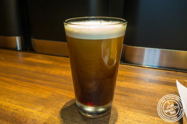 Nitro cold brew at Starbucks Reserve Roastery in NYC, NY