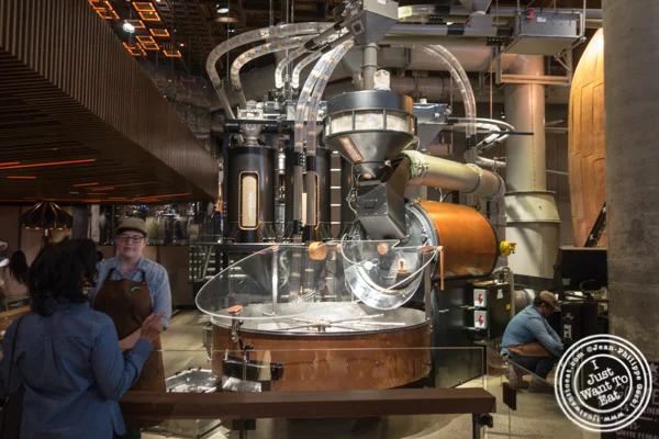 Roastery at Starbucks Reserve Roastery in NYC, NY