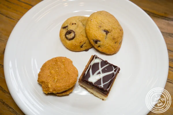Tea cookies at One Girl Cookies in Dumbo